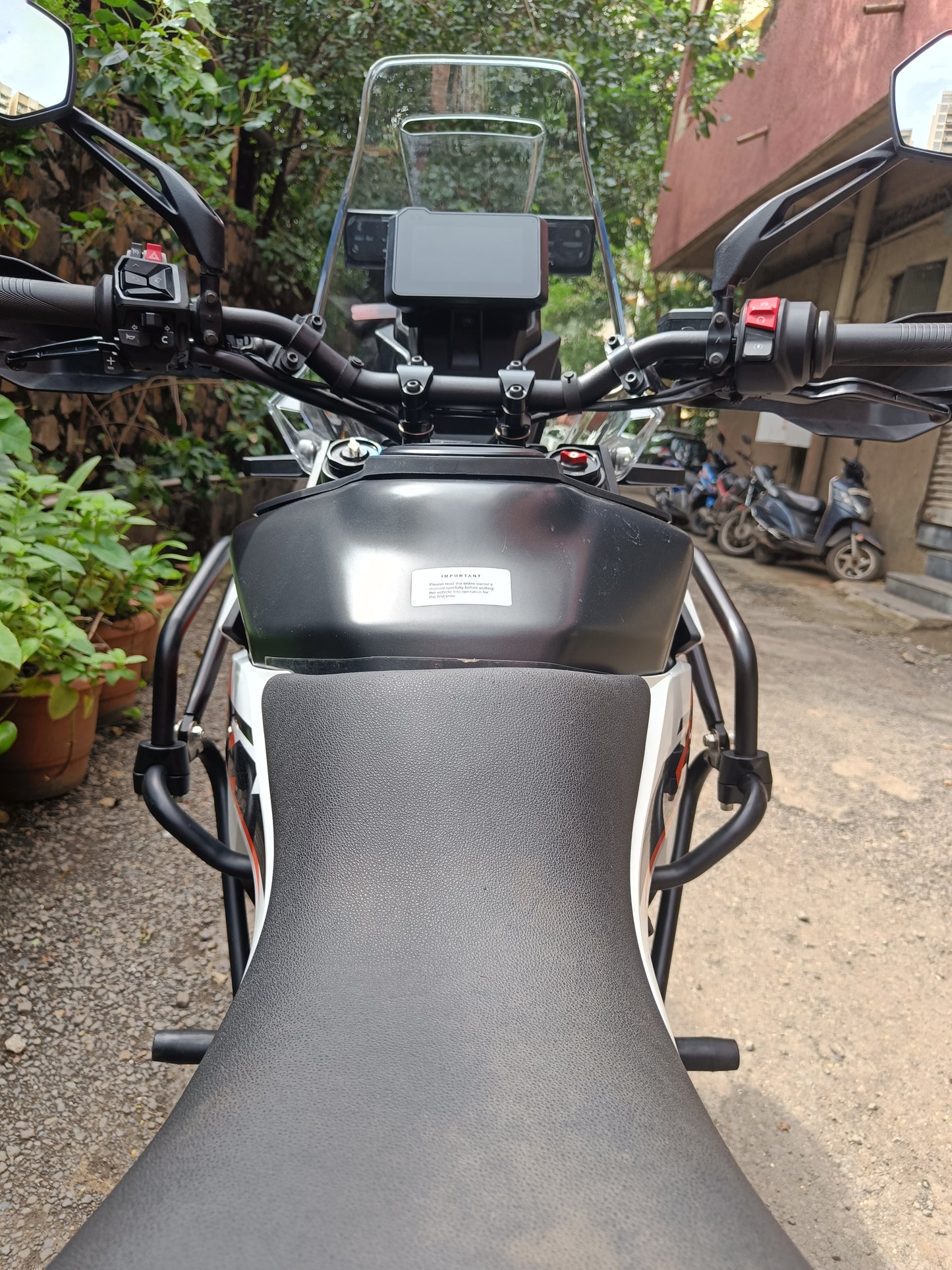 2025 New KTM Adventure 390 - Clip-On Crash Guards