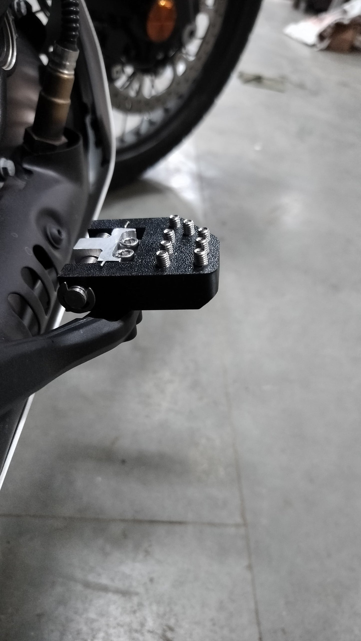 2025 New KTM Adventure 390 - Folding Foot Brake Pedal