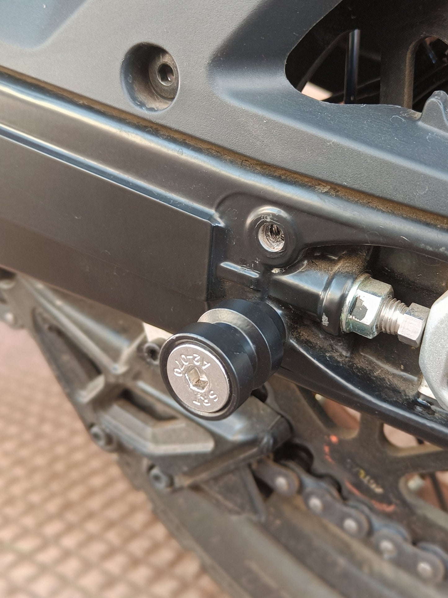 2025 New KTM Adventure 390 - Swingarm Spools