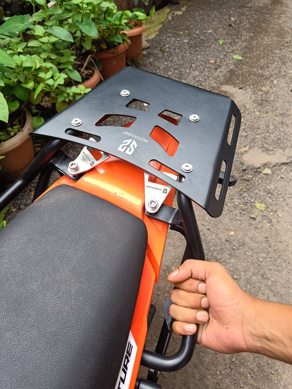 Best, Strong & Grab Handle Integrated Tail Rack for New 2025 KTM ...