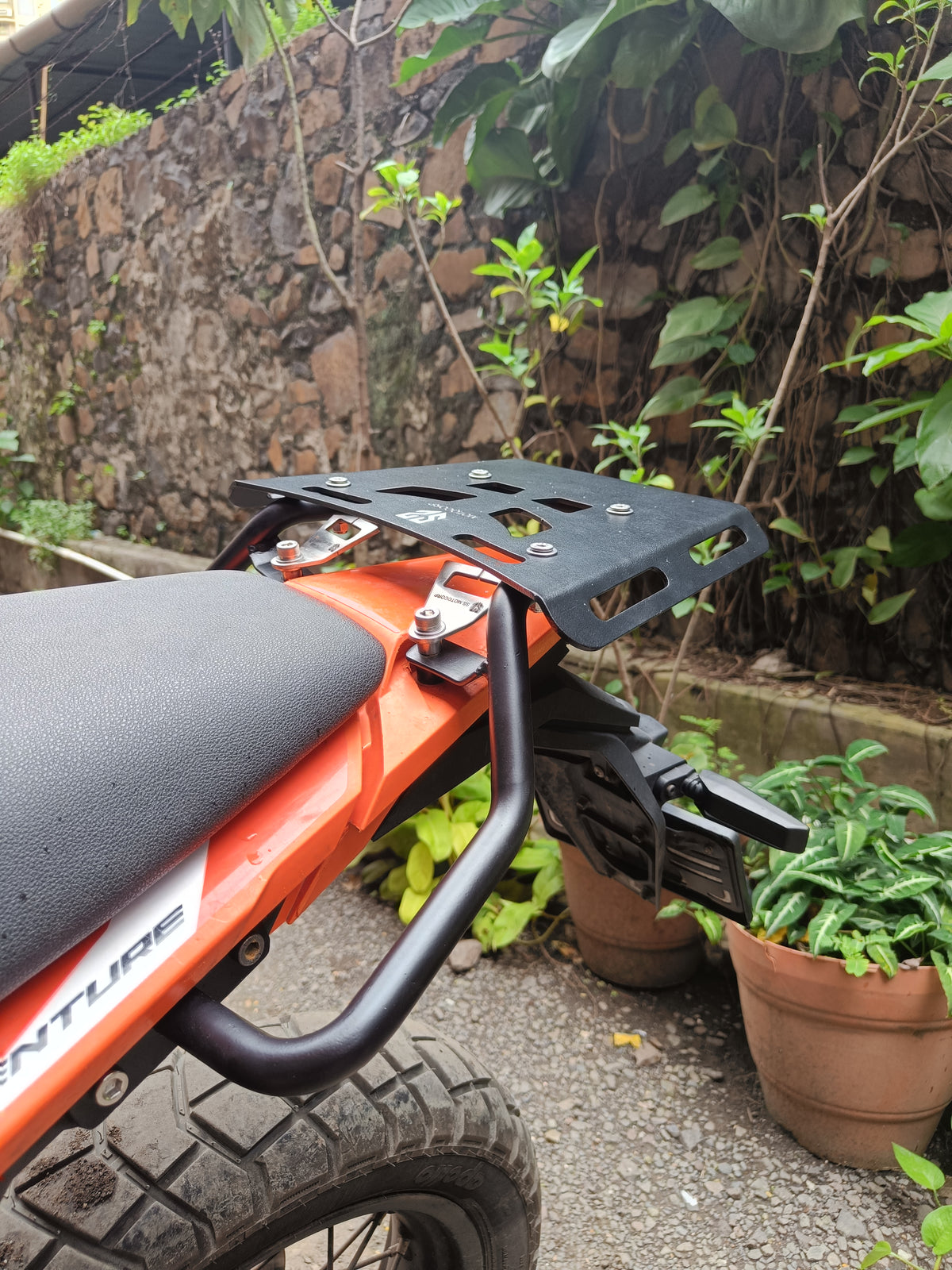 Best, Strong & Grab Handle Integrated Tail Rack for New 2025 KTM ...