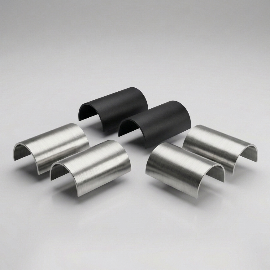 Universal Motorcycle Exhaust Heat Shield (Small- 2.5 Inch Length)