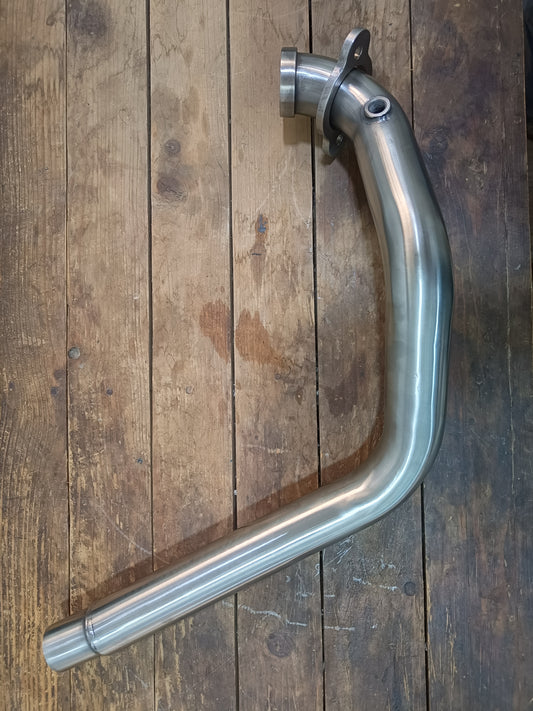 Free Flow Pre-Cat Delete Header Pipe- Royal Enfield Himalayan 450 / Guerrilla 450