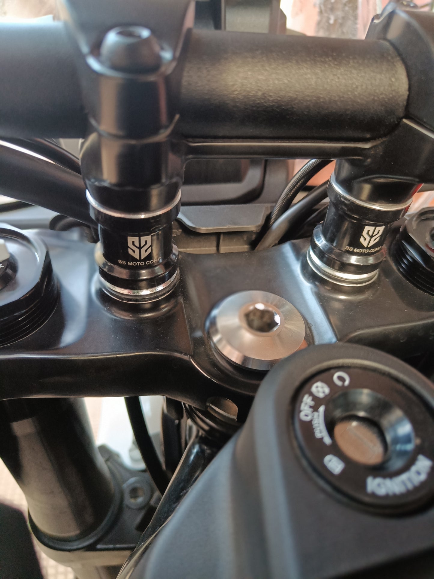 2025 New KTM Adventure 390 - Handle Bar Risers